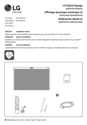 LG 55CT5WN-B Installation Manual