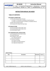 Matsing MS-48C90 Instruction Manual