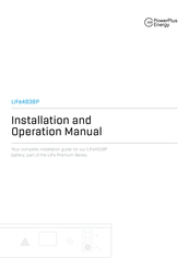 PowerPlus Energy LiFe4838P Installation And Operation Manual