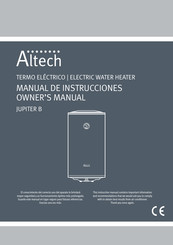 Altech JUPITER B Owner's Manual