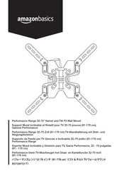 AmazonBasics B07QKFQ1T1 Installation Instructions Manual
