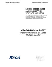 RECO CRAGG RAILCHARGER 520603-2V150 Instruction Manual