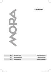 Mora VMT422W Instruction Manual