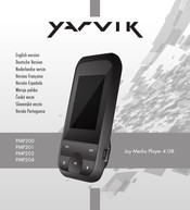 Yarvik PMP201 Manual
