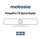 Matosio PumaPro T5 Quick Manual