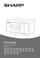Sharp YC-MG252AE-W User Manual