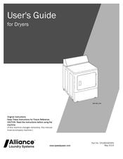 Alliance Laundry Systems DRY735C-SVG Manuals | ManualsLib