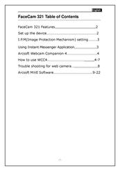 Genius FaceCam 321 Manual