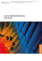 Lenovo IdeaPad S540-14IWL User Manual
