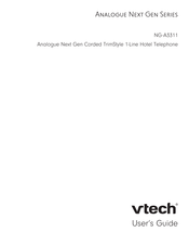VTech Analogue Next Gen Series User Manual
