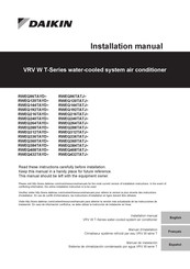 Daikin RWEQ96TAYD Series Installation Manual