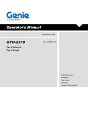 Terex GTH55M-11700 Operator's Manual