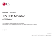 LG 21HQ513D-B.ATR Owner's Manual