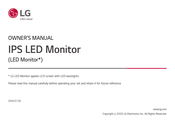 LG 32HL512D-B.ATR Owner's Manual