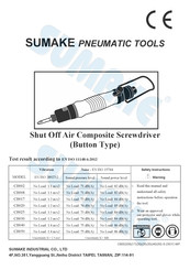 Sumake CB030 Manual