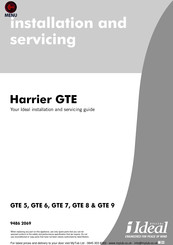 IDEAL Harrier GTE 8 Installation And Servicing