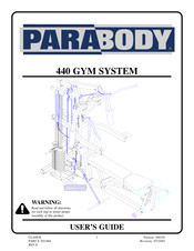 ParaBody 440 GYM SYSTEM User Manual
