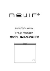Nevir NVR-5633CH-250 Instruction Manual