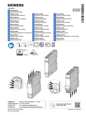 Siemens ASIsafe 3RK1205-0B.00 Original Operating Instructions