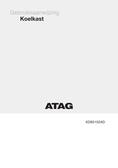 Atag KD85102AD Instructions For Use Manual