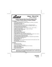 PURSUIT PRO-9776C Owner's Manual