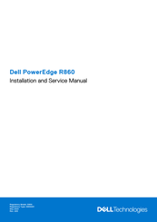 Dell PowerEdge R860 Installation And Service Manual