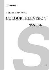 Toshiba 15VL34 Service Manual