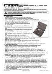 Sealey CP2450.V2 Instructions