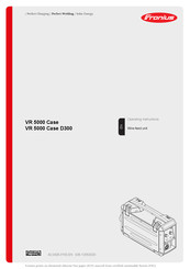 Fronius VR 5000 Case D300 Operating Instructions Manual