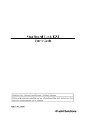 Hitachi StarBoard Link EZ2 User Manual