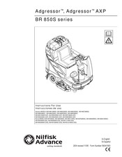 Nilfisk-Advance Adgressor Instructions For Use Manual
