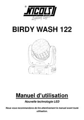 Nicols BIRDY WASH 122 Manual