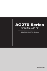 MSI MS-AF18 System Manual