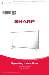 Sharp 42EE2K Operating Instructions Manual