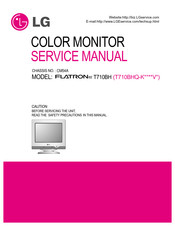 LG Flatron ez T710BH Service Manual