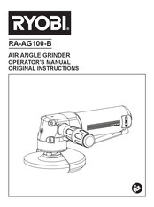 Ryobi RA-AG100-B Quick Start Manual