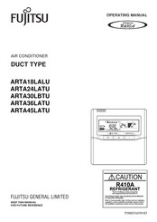 Fujitsu ARTA30LBTU Operating Manual
