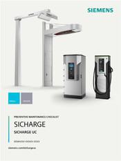 Siemens Sicharge Uc 8EM4 Series Preventive Maintenance
