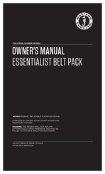 Mustang Survival ESSENTIALIST MD3800-4-0-202 Owner's Manual