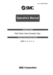 SMC Networks AKP 04 Series Operation Manual