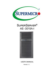 Supermicro SuperServer AS-3015A-I User Manual