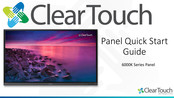 Clear Touch 6000K Series Quick Start Manual
