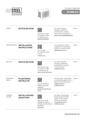 OUTSTEEL BUBBLES Installation Instructions Manual