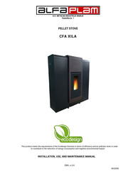 alfaplam CFA XILA Instructions For Installation, Use And Maintenance Manual