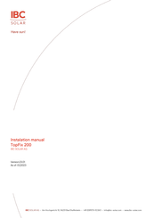 IBC SOLAR TopFix 200 Installation Manual
