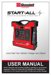 Vanair Start-All Jump-Pack 2500A User Manual