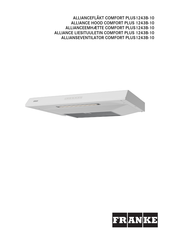 Franke ALLIANCE HOOD COMFORT PLUS 1243B-10 User Instructions
