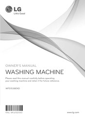 LG WFS1538EKD Owner's Manual
