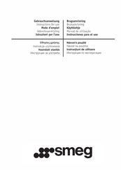 Smeg SI5644B Instructions For Use Manual