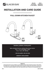 Glacier bay 67780-0001 Installation And Care Manual